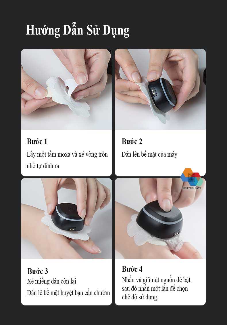 Máy chườm nóng ngải không khói Xiaomi Youpin Jeeback M2-B