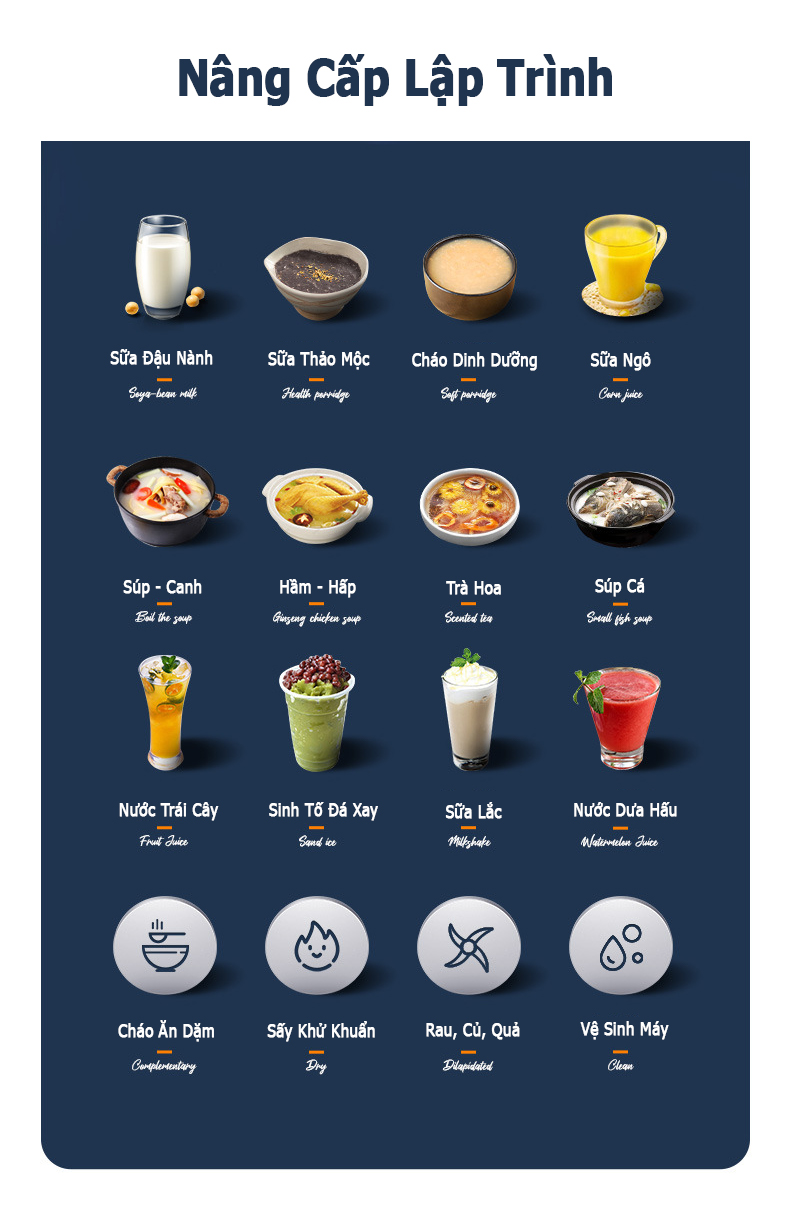 Máy làm sữa hạt siêu thanh CB8825