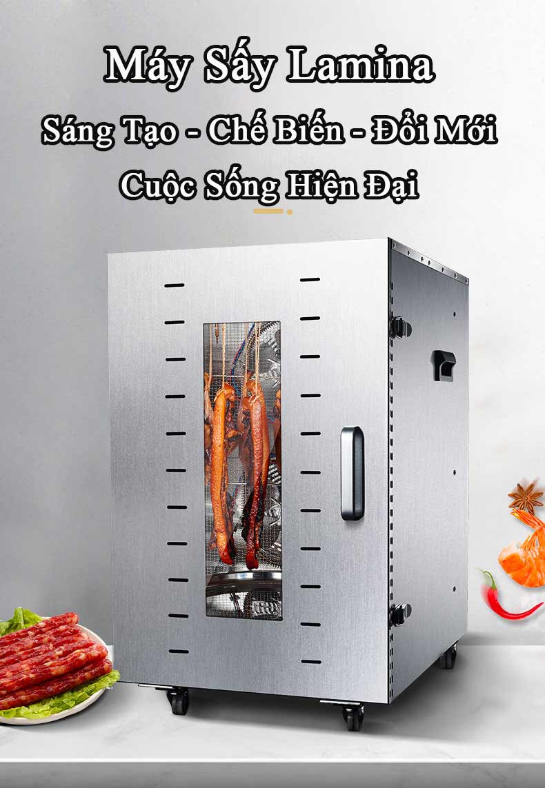 Máy sấy lạp xưởng, thịt khô gác bếp Septree ST02 Hook dạng móc treo, chính hãng