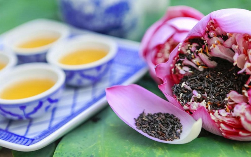 Vì sao trà sen trở thành món quà mang dấu ấn Hà Nội