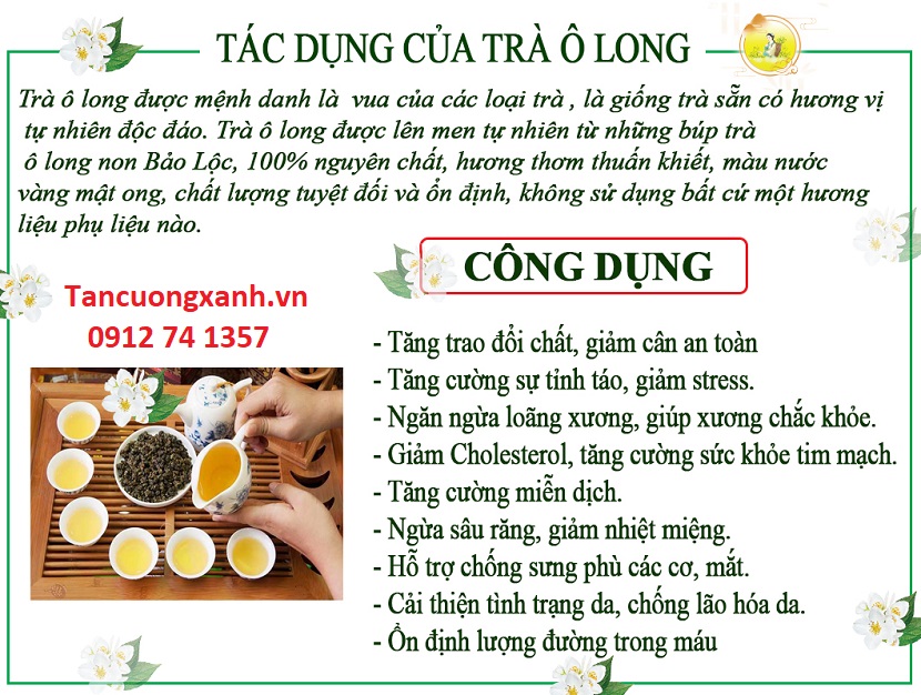 Trà Ô Long – món quà cho cuộc sống