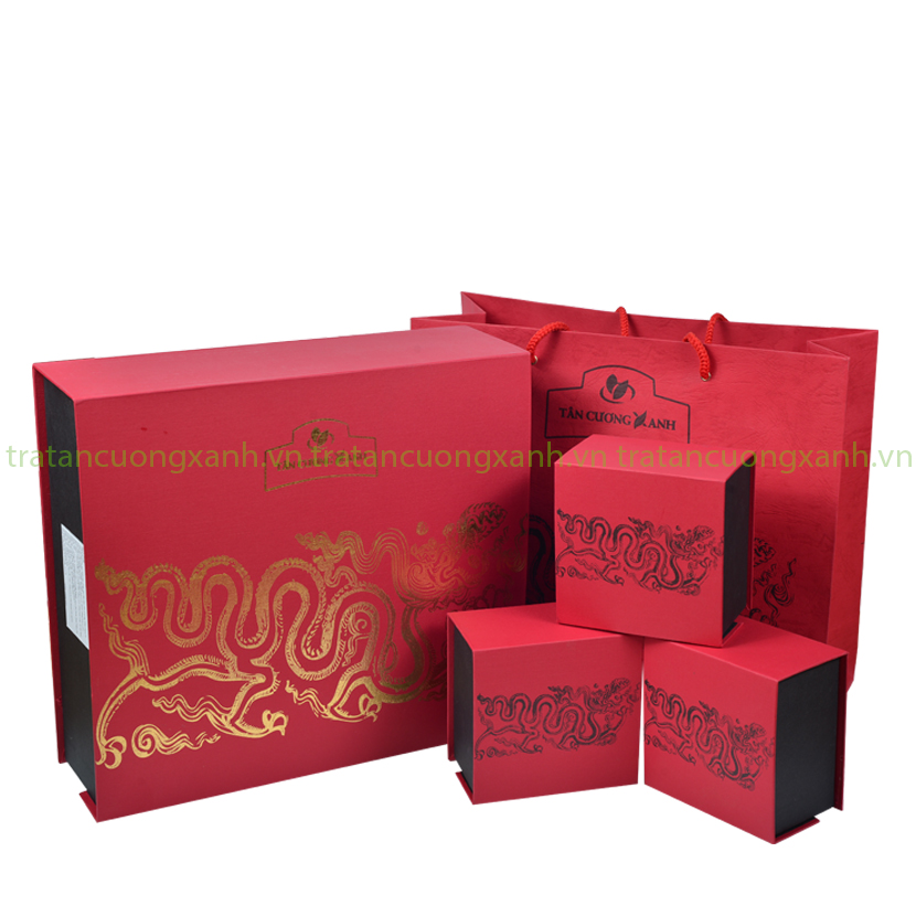 Bộ Trà Ô Long Tứ Long 400gram