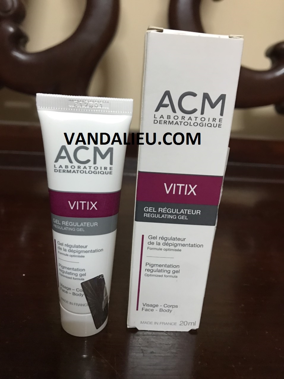 GEL TRỊ BẠCH BIẾN - ACM VITIX GEL 20ML CÔNG TY TNHH KINH DOANH TỔNG HỢP  HOÀNG DŨNG