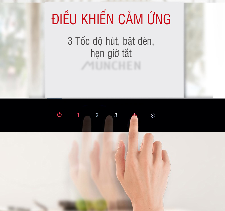 Bàn phím điểu khiển cảm ứng dễ dàng 