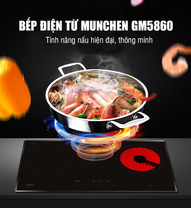 bếp điện từ munchen GM 5860