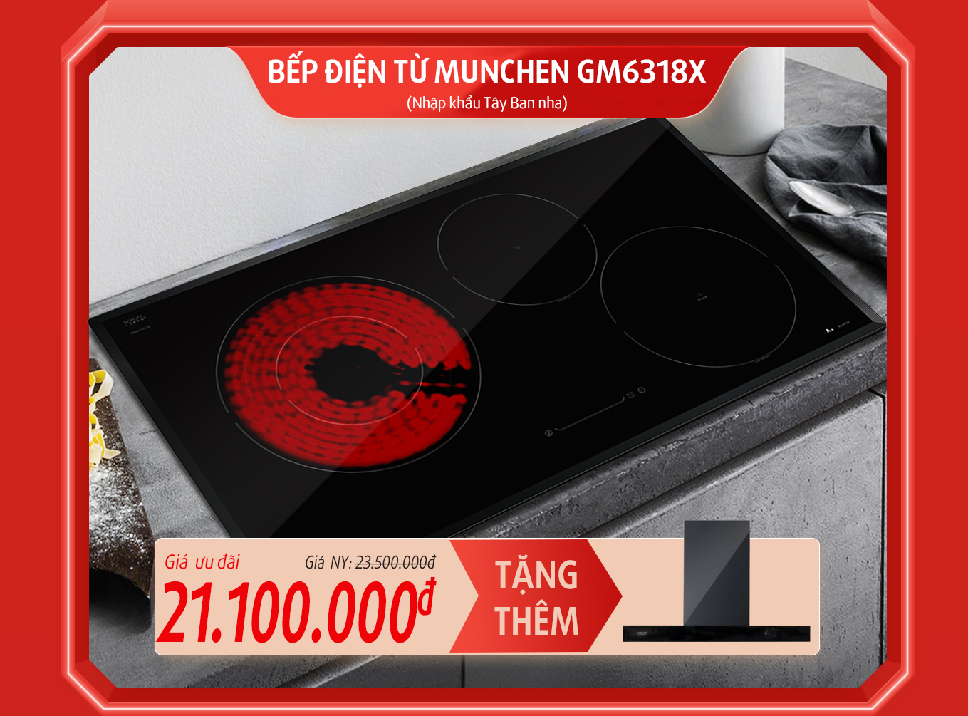 bếp từ munchen hotsale