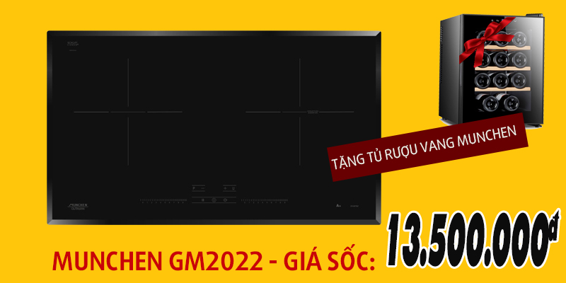 Bếp Munchen GM2022 ưu đãi lớn