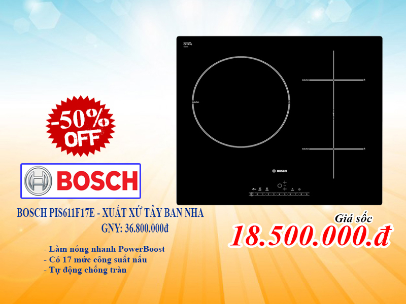 Hình ảnh về bếp từ bosch