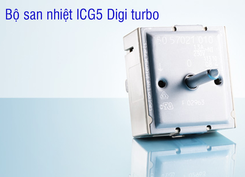 bộ san nhiệt icg5 trên bếp từ munchen g60 bk