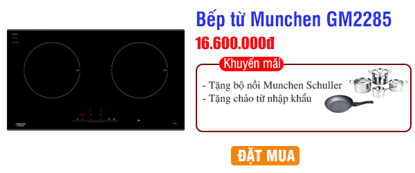 Bếp từ Munchen GM 2285 khuyến mãi