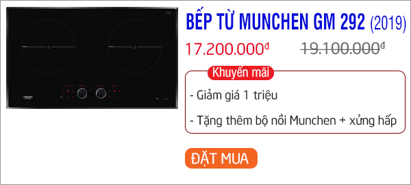 bếp từ munchen gm 292 giảm giá