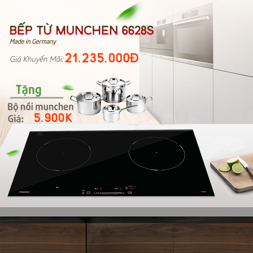 Có thích hợp mua bếp từ Munchen GM6628S thời điểm này?