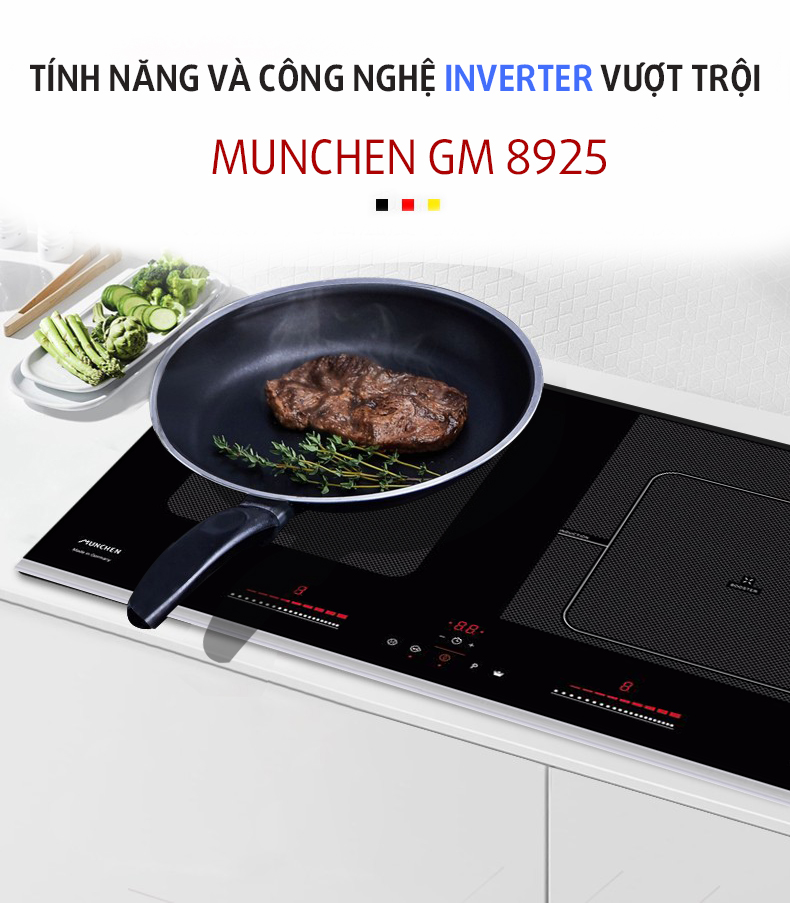 chọn mua bếp từ Munchen GM 8925