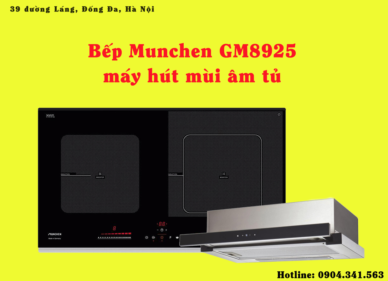 Bếp từ Munchen GM8925 bất ngờ ra mắt