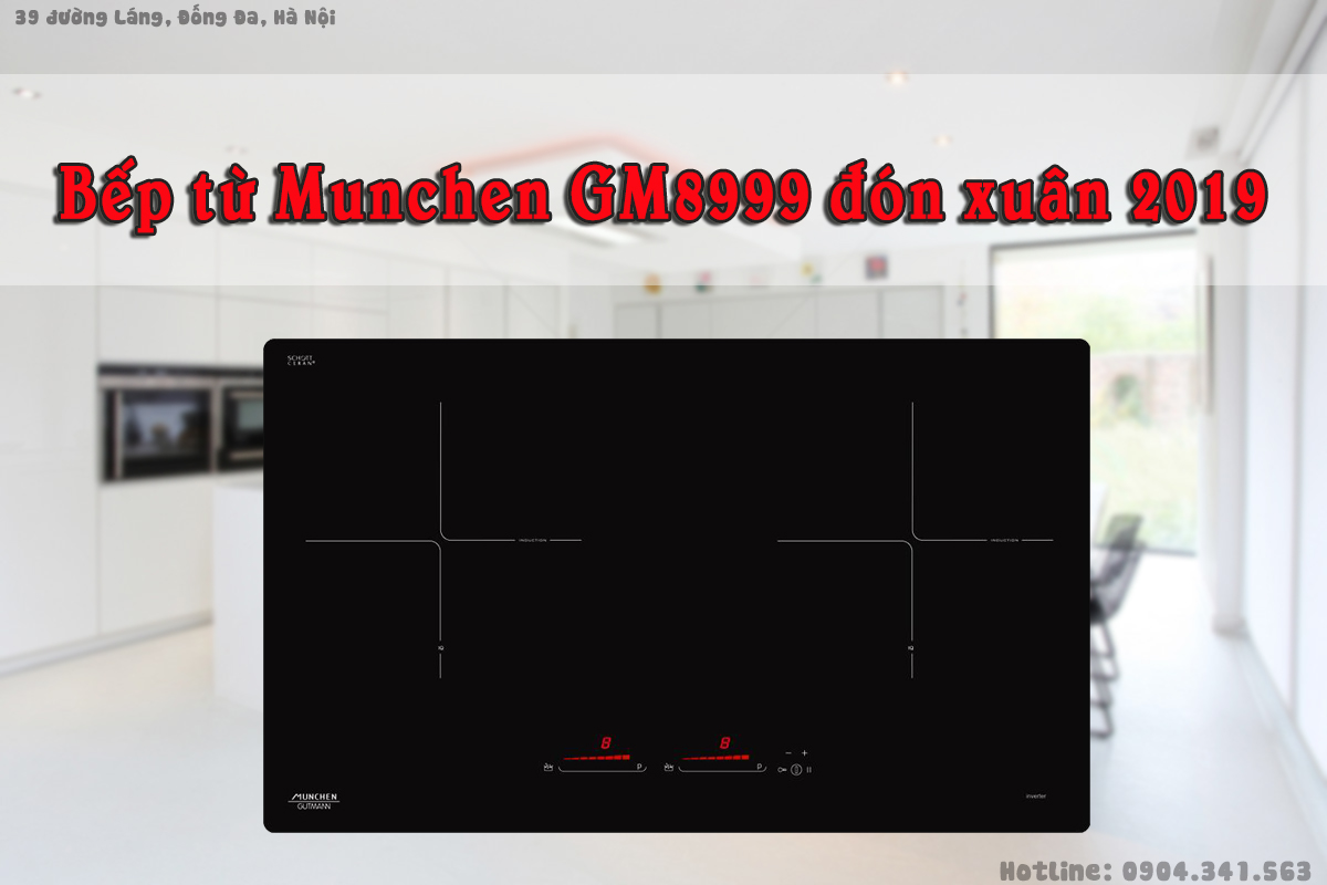 Bếp từ Munchen GM8999 đón xuân 2019