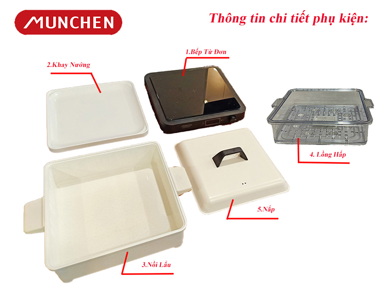 bếp từ đa năng Munchen GMC850