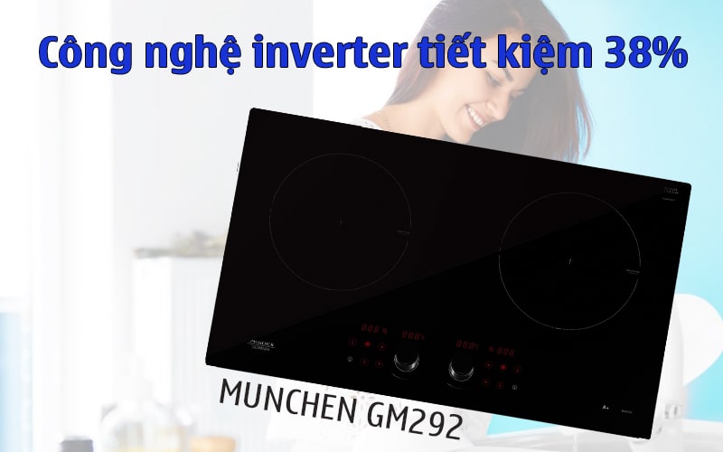 Đón Trung Thu sớm, bếp từ Munchen GM292 giảm trực tiếp 30%