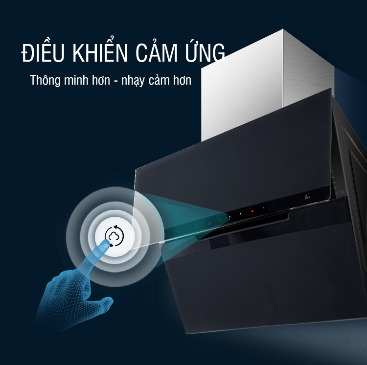 Cảm ứng máy hút đơn giản