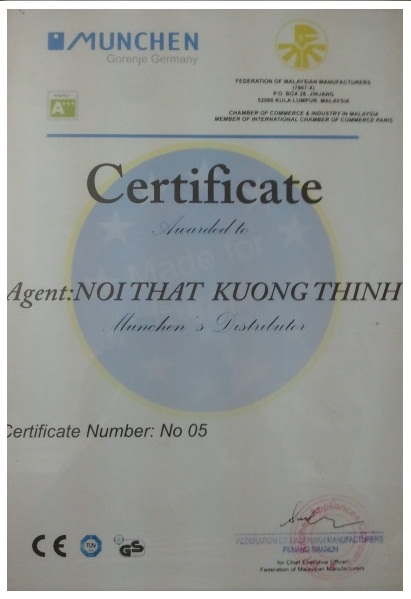 Chứng nhận ủy quyền Munchen kường thịnh