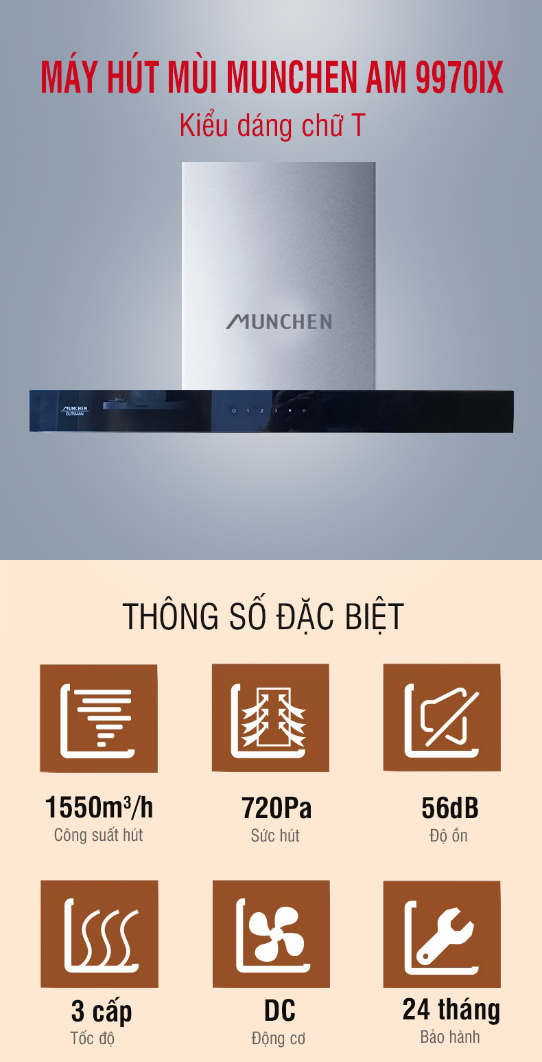 combo bếp munchen