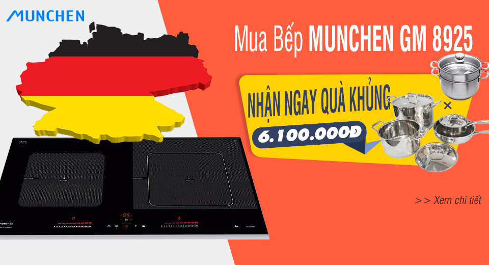 khuyến mãi bếp từ munchen gm 8925