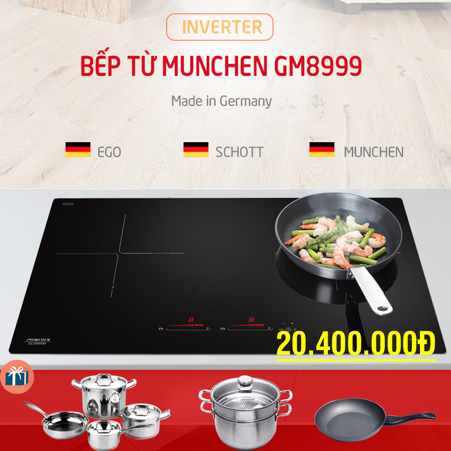 bếp từ munchen nào nhiều chức năng nhất