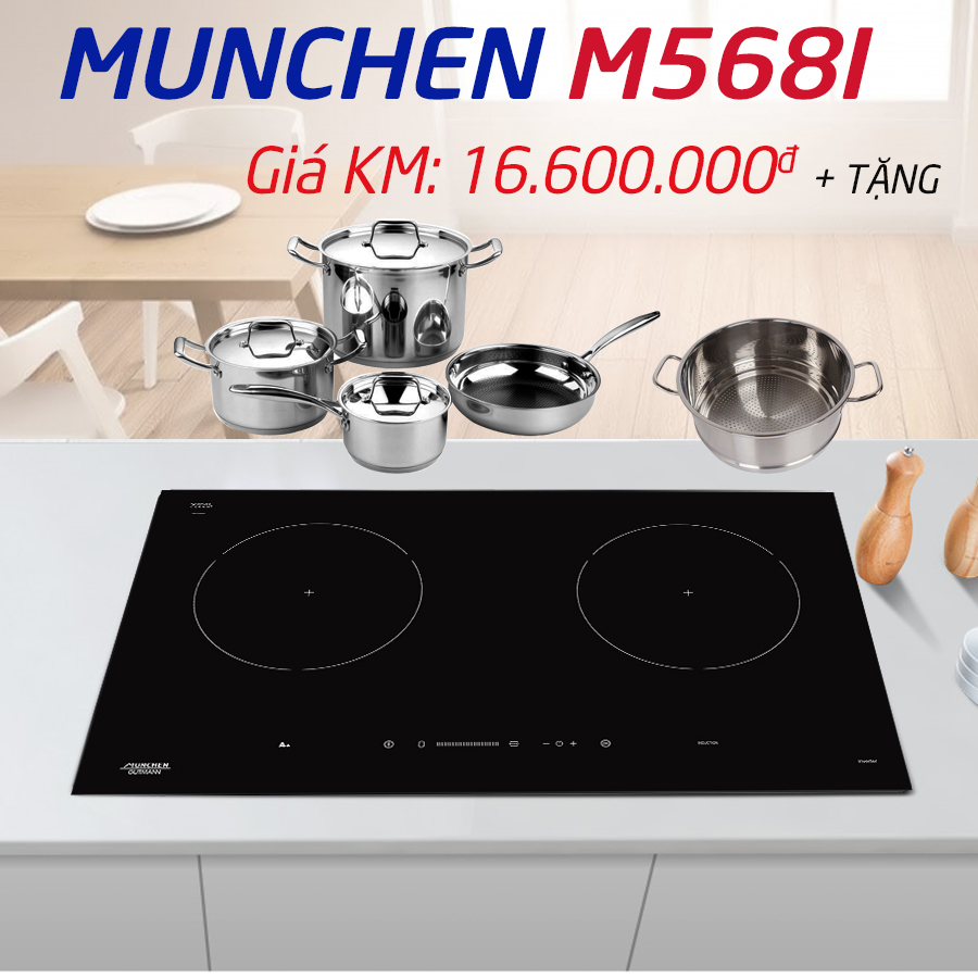 Khuyến mãi bếp từ Munchen M568i