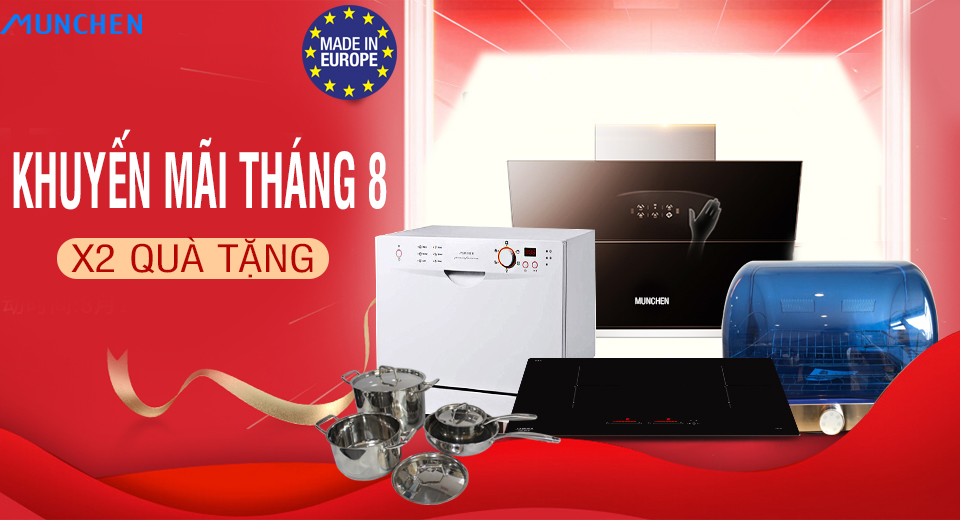 khuyến mãi bếp munchen tháng 8