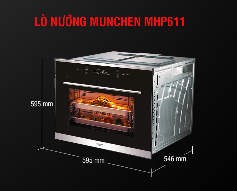 lò nướng munchen mhp611