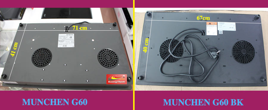 Từ Munchen G60 đến G60 BK : Mẫu bếp này đã được cải tiến cỡ nào?