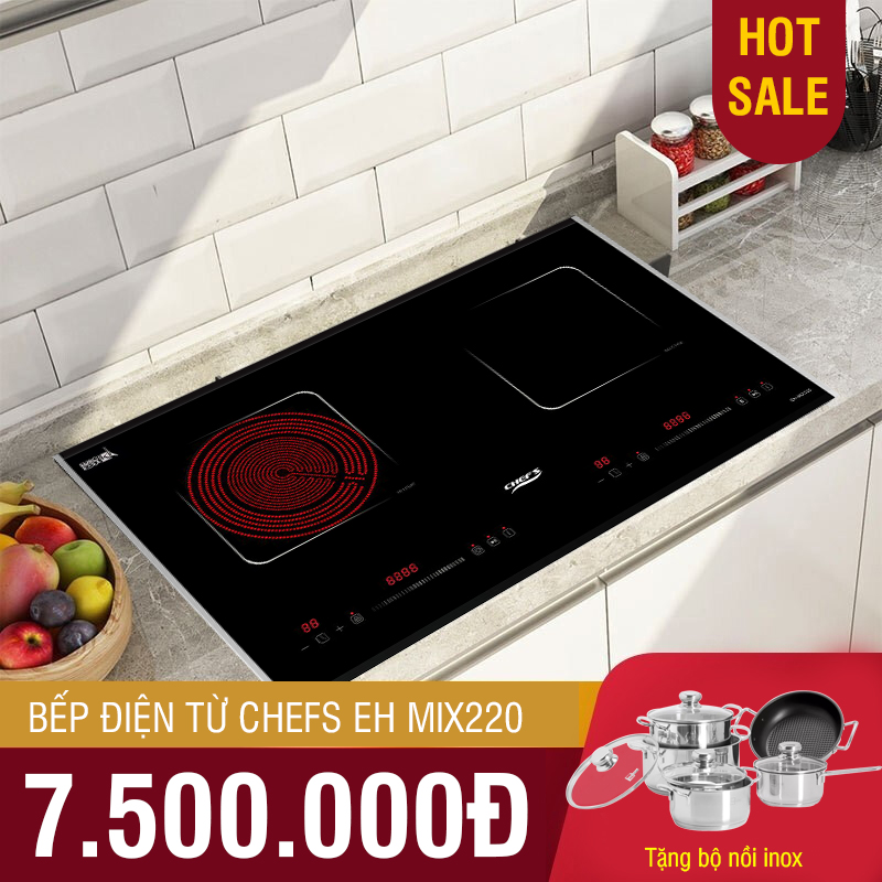 bếp điện từ chefs eh mix220