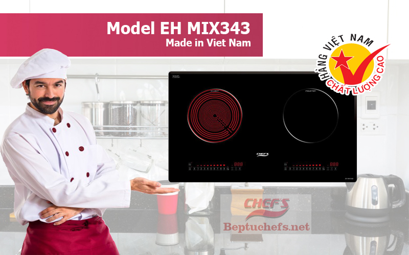 Model bếp điện từ Chefs EH MIX343