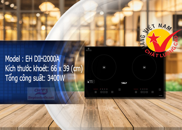 Bếp từ Chefs EH DIH 2000A