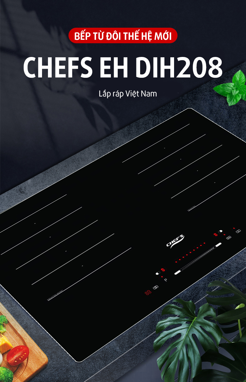 bếp từ chefs eh dih208