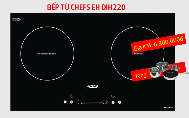 bếp từ chefs eh dih220