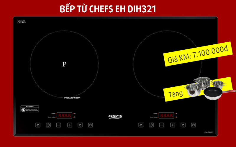 bếp từ chefs eh dih321