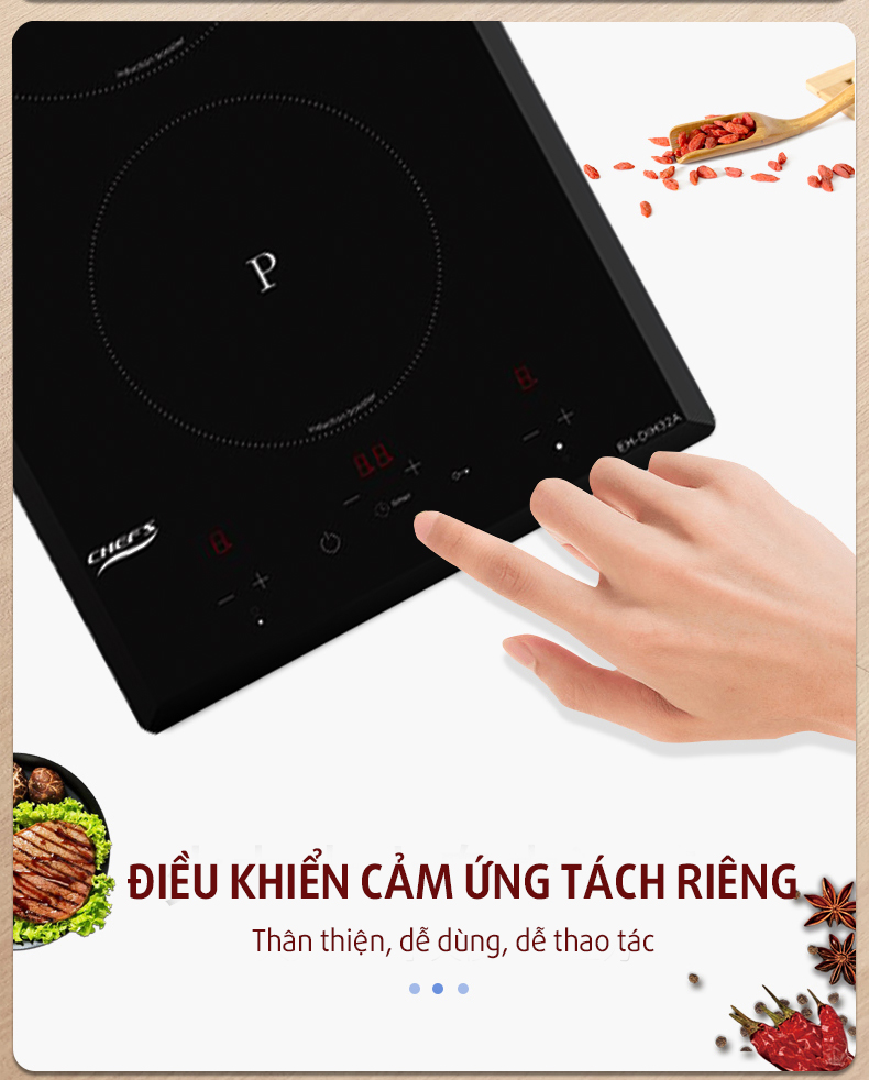 bếp từ chefs eh dih32a