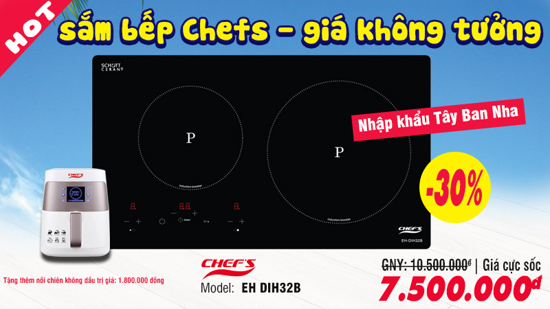 bếp từ chefs eh dih32b