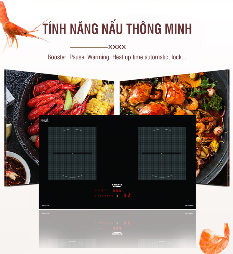 Bếp từ Chefs EH DIH666 chỉ 10triệu, tin được không?