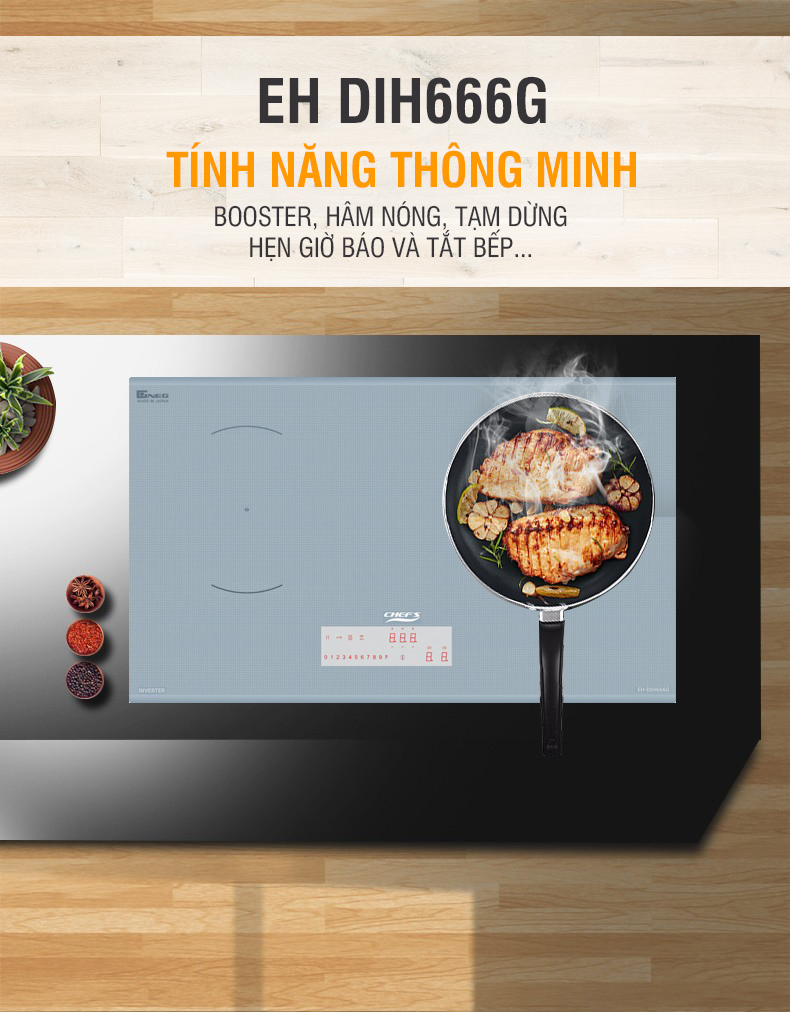 BẾP TỪ CHEFS EH DIH666