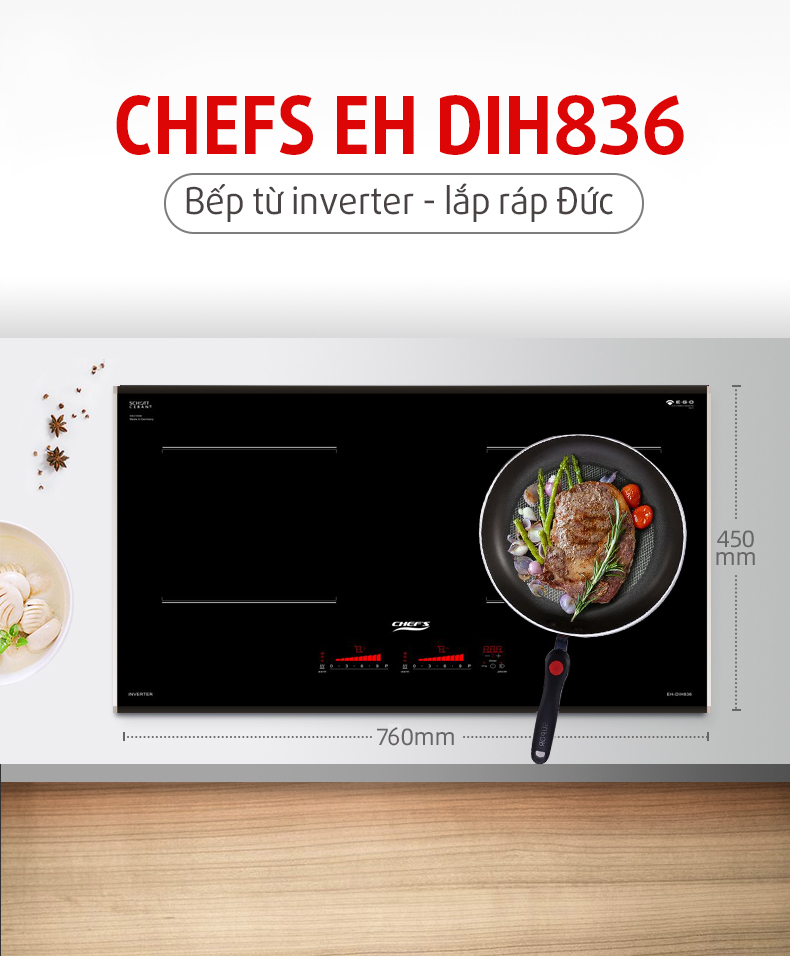 bếp từ chefs eh dih836