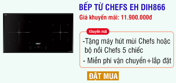 đặt mua bếp từ chefs eh dih866