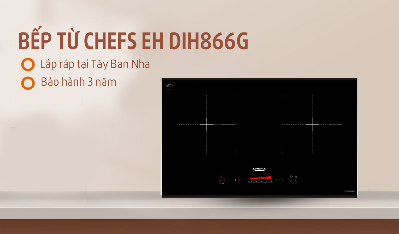 bếp từ chefs mẫu mới