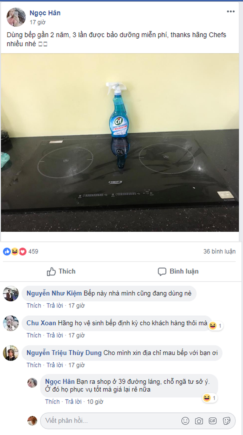 Bếp từ Chefs EH DIH888 có bền không?