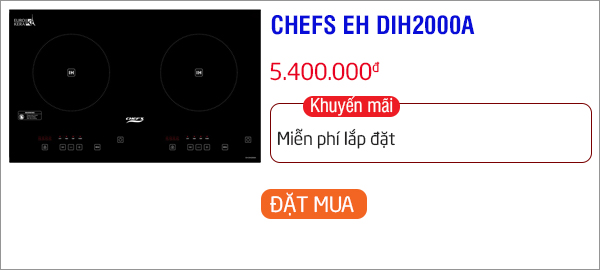 bếp từ chefs dưới 8 triệu đáng mua