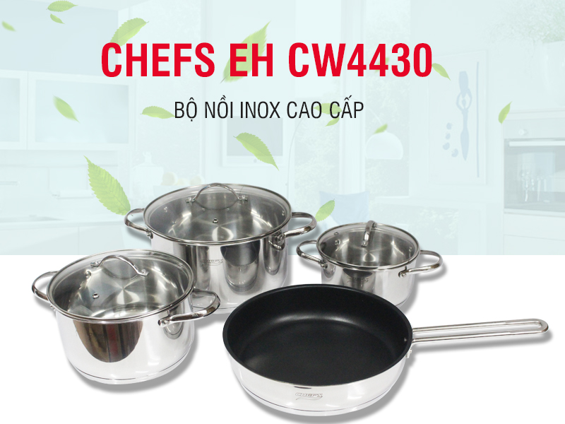 bộ nồi chefs eh cw4430