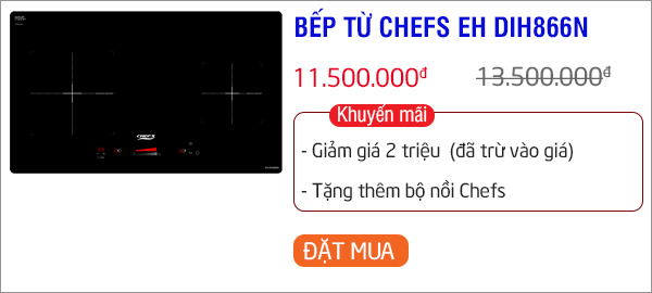 khuyến mãi chefs 20-10