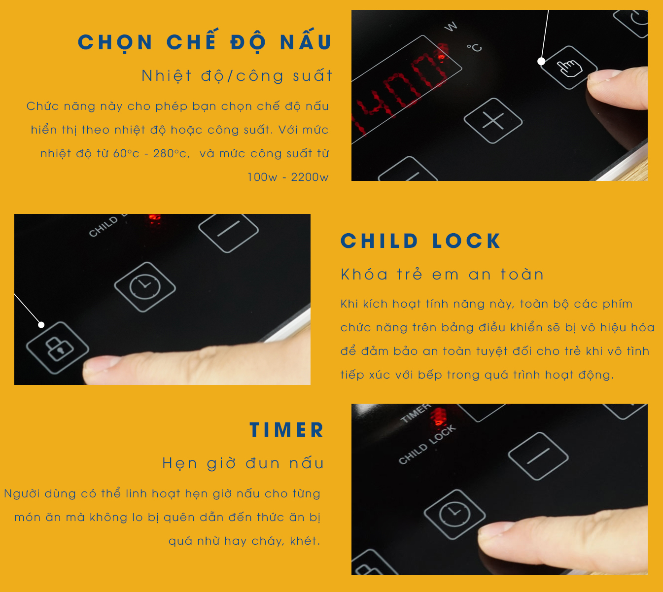 Có nên mua bếp từ Chefs EH DIH321