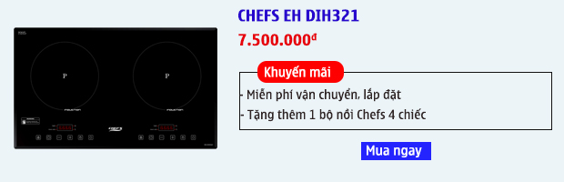 khuyến mãi bếp từ chefs eh dih321