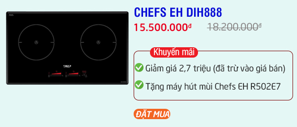 khuyến mãi bếp từ chefs eh dih888